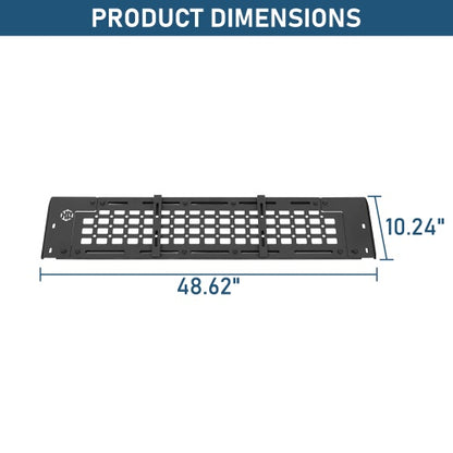 Trunk MOLLE Panel Utility Rack For 2021-2026 Ford Bronco 4-Door Hardtop(Excluding Bronco Sport) - Ultralisk4x4