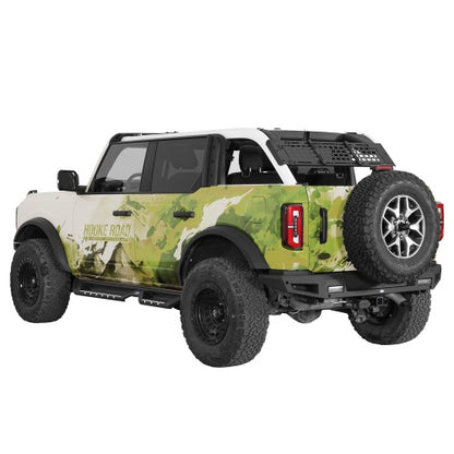 Trunk MOLLE Panel Utility Rack For 2021-2026 Ford Bronco 4-Door Hardtop(Excluding Bronco Sport) - Ultralisk4x4