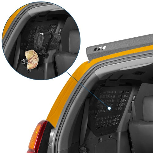 Rear Window Interior Storage Molle Panel Kit For 2003-2009 Lexus GX470 - Ultralisk4x4