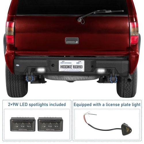 Guardian Ⅰ Rear Bumper for 1995-2005 Chevy S10 Blazer w/ LED Lights - Ultralisk4x4