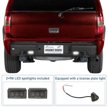 Guardian Ⅰ Rear Bumper for 1995-2005 Chevy S10 Blazer w/ LED Lights - Ultralisk4x4