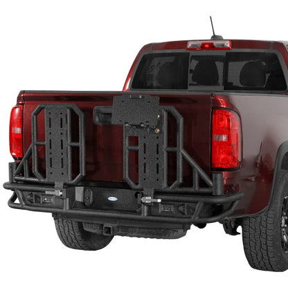 KarooCargo Rear Bumper w/ Dual Swing Arms & Tire Carrie For 2015-2022 Chevy Colorado & 2015-2022 GMC Canyon (Excluding ZR2) - Ultralisk4x4