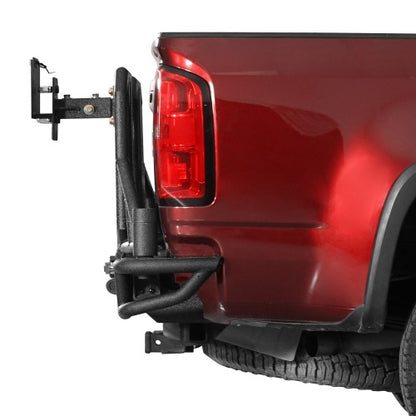 KarooCargo Rear Bumper w/ Dual Swing Arms & Tire Carrie For 2015-2022 Chevy Colorado & 2015-2022 GMC Canyon (Excluding ZR2) - Ultralisk4x4