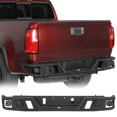Tubular Rear Bumper for 15-22 Chevy Colorado & GMC Canyon(Excluding ZR2 Models) - Ultralisk4x4
