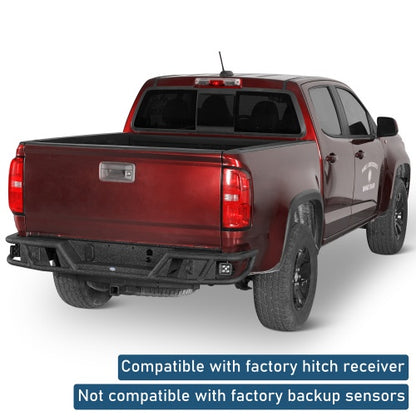 Tubular Rear Bumper for 15-22 Chevy Colorado & GMC Canyon(Excluding ZR2 Models) - Ultralisk4x4