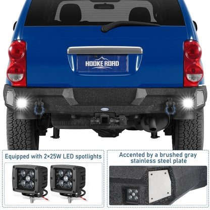 Guardian Ⅱ Rear Bumper (2004-2006 Dodge Durango) - Ultralisk4x4