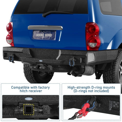 Guardian Ⅱ Rear Bumper (2004-2006 Dodge Durango) - Ultralisk4x4