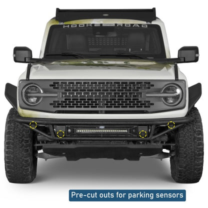 Baja Tubular Front Bumper For 2021-2026 Ford Bronco(Excluding Bronco Sport & Raptor) - Ultralisk4x4