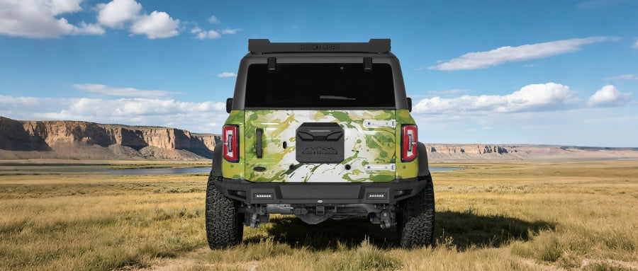 Ultralisk4x4 Classic Rear Bumper For 2021-2026 Ford Bronco (Excluding Bronco Sport & Raptor)