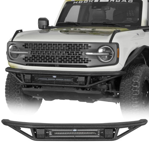 Baja Tubular Front Bumper For 2021-2026 Ford Bronco(Excluding Bronco Sport & Raptor) - Ultralisk4x4