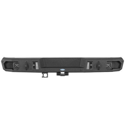 Guardian Ⅰ Rear Bumper w/ 2" Hitch Receiver for 1992-2014 Ford E-350 - Ultralisk4x4