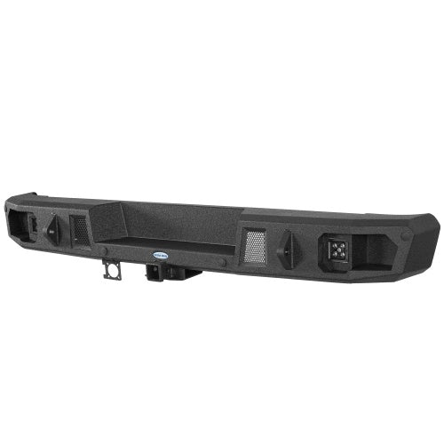 Guardian Ⅰ Rear Bumper w/ 2" Hitch Receiver for 1992-2014 Ford E-350 - Ultralisk4x4