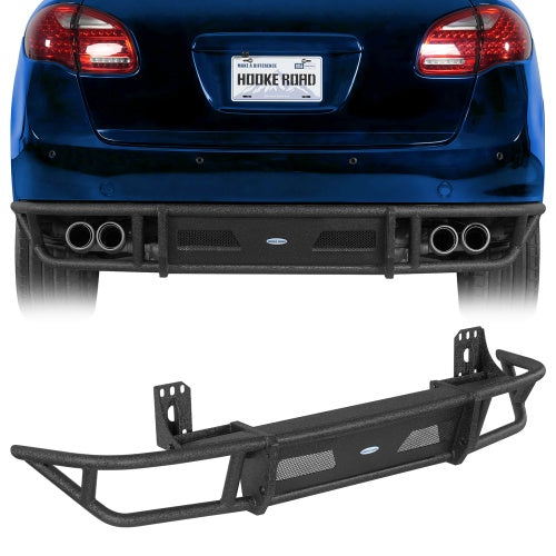 Basion Tube Rear Bumper for 2011-2014 Porsche Cayenne 958.1 - Ultralisk 4x4