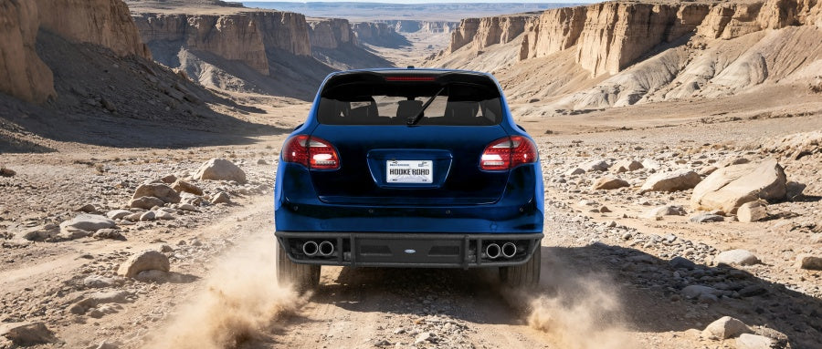 Basion Tube Rear Bumper for 2011-2014 Porsche Cayenne 958.1 - Ultralisk 4x4