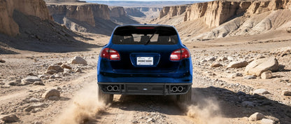 Basion Tube Rear Bumper for 2011-2014 Porsche Cayenne 958.1 - Ultralisk 4x4