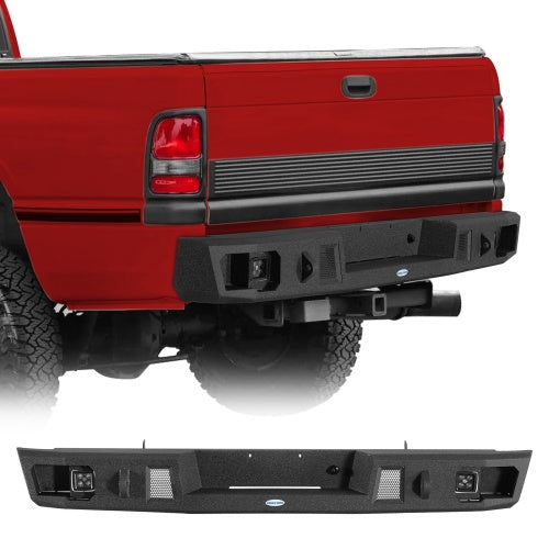 Guardian Ⅰ Rear Bumper For (1994-2001 Ram 1500) & (1994-2002 Ram 2500/3500) - Ultralisk4x4