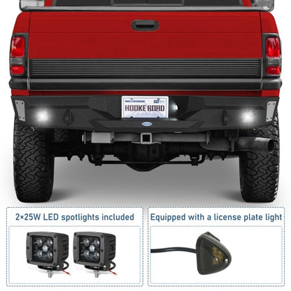 Guardian Ⅱ Rear Bumper For (94-01 Ram 1500) & (94-02 Ram 2500/3500) - Ultralisk4x4