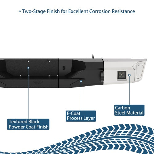 Guardian Ⅱ Rear Bumper For (94-01 Ram 1500) & (94-02 Ram 2500/3500) - Ultralisk4x4