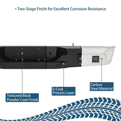 Guardian Ⅱ Rear Bumper For (94-01 Ram 1500) & (94-02 Ram 2500/3500) - Ultralisk4x4