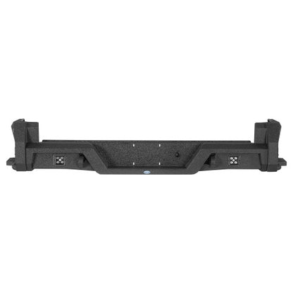 ExplorerX Rear Bumper w/ Bedside Slider Steps & LED Spotlights for 05-15 Toyota Tacoma - Ultralisk4x4