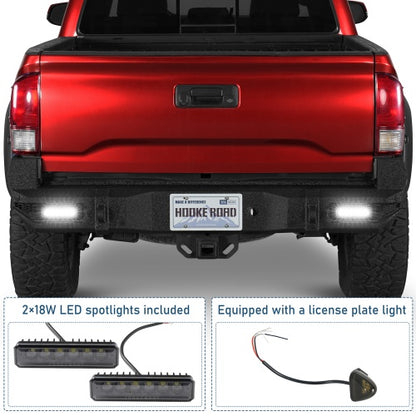 Stag Rear Bumper For 2016-2023 Toyota Tacoma - Ultralisk4x4