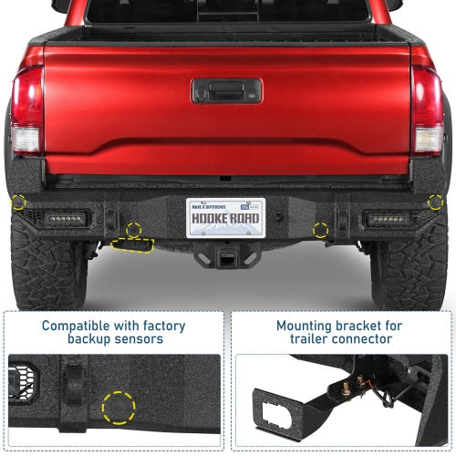 Stag Rear Bumper For 2016-2023 Toyota Tacoma - Ultralisk4x4