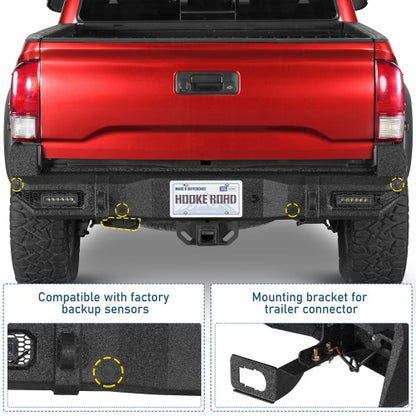 Stag Rear Bumper For 2016-2023 Toyota Tacoma - Ultralisk4x4