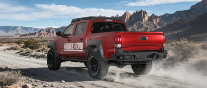 Heavy-Duty Tubular Back Rear Bumper For 2016-2023 Toyota Tacoma - Ultralisk4x4