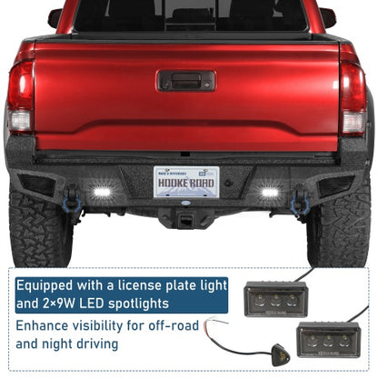 Startum Rear Bumper (2016-2023 Toyota Tacoma) - Ultralisk 4x4