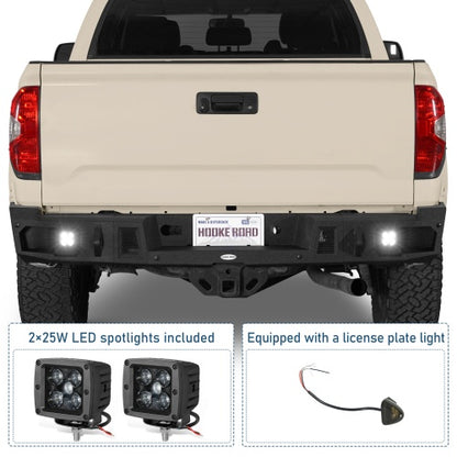 Guardian Ⅰ Rear Bumper with Honeycomb Steel Plate For 2014-2021 Toyota Tundra - Ultralisk4x4
