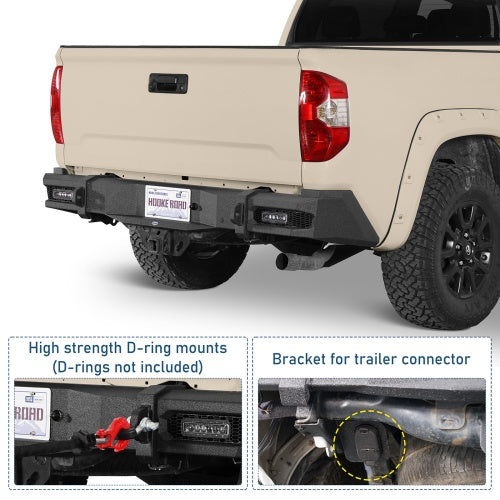 Stag Rear Bumper For 2014-2021 Toyota Tundra - Ultralisk4x4