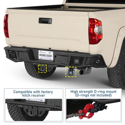 Ultralisk - Tubular Rear Bumper For 2014-2021 Toyota Tundra Models