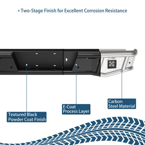 Ultralisk - Tubular Rear Bumper For 2014-2021 Toyota Tundra Models