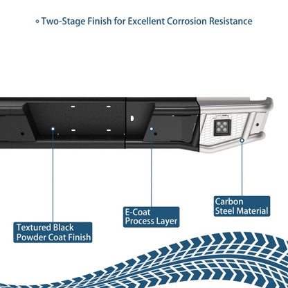 Ultralisk - Tubular Rear Bumper For 2014-2021 Toyota Tundra Models