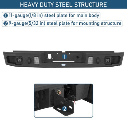 Guardian Ⅰ Rear Bumper For 2000-2006 Toyota Tundra - Ultralisk4x4