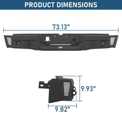 Guardian Ⅱ Rear Bumper For 2000-2006 Toyota Tundra - Ultralisk4x4