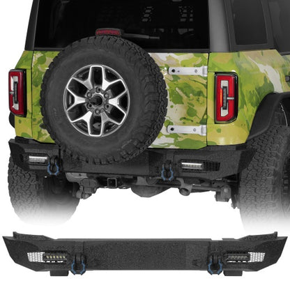 Ultralisk4x4 Stag Rear Bumper For 21-26 Ford Bronco(Excluding Bronco Sport & Raptor)