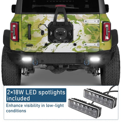 Ultralisk4x4 Stag Rear Bumper For 21-26 Ford Bronco(Excluding Bronco Sport & Raptor)