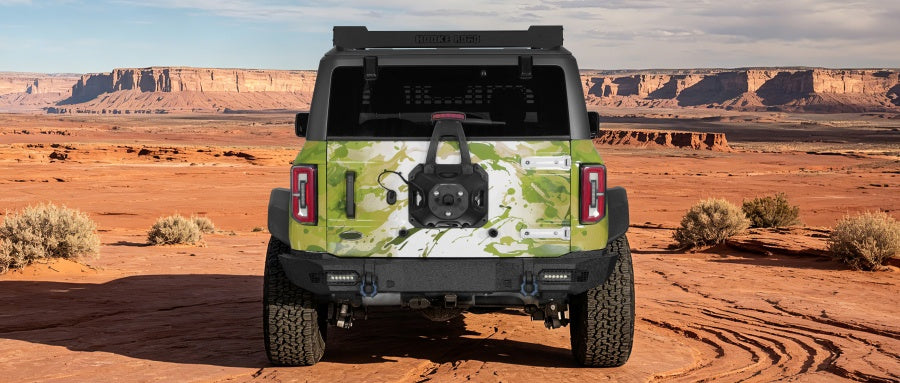Ultralisk4x4 Stag Rear Bumper For 21-26 Ford Bronco(Excluding Bronco Sport & Raptor)
