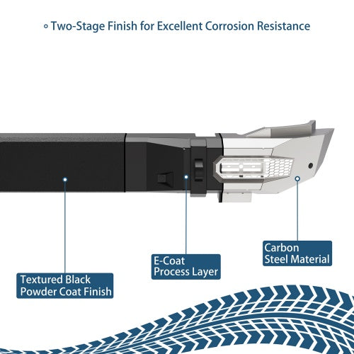 Ultralisk4x4 Stag Rear Bumper For 21-26 Ford Bronco(Excluding Bronco Sport & Raptor)