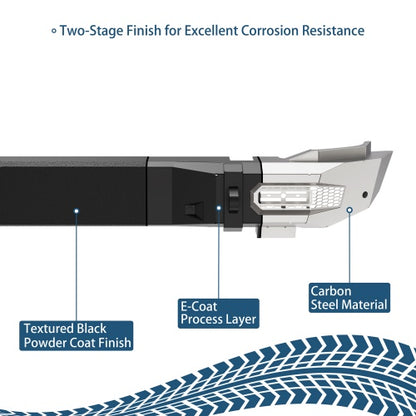 Ultralisk4x4 Stag Rear Bumper For 21-26 Ford Bronco(Excluding Bronco Sport & Raptor)