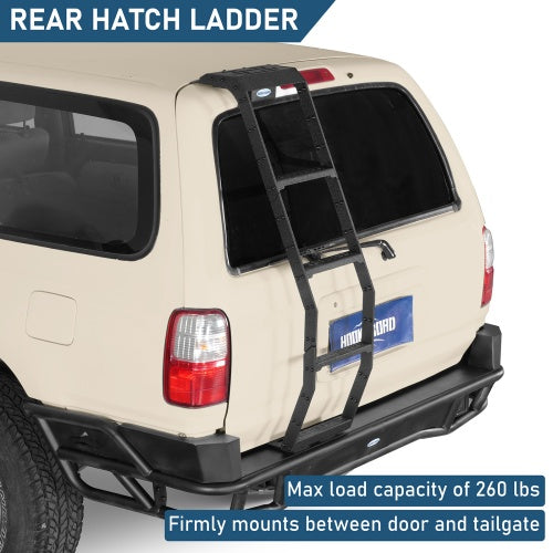 Rear Hatch Ladder For 1996-2002 Toyota 4Runner w/o Factory Rear Spoiler - Ultralisk4x4