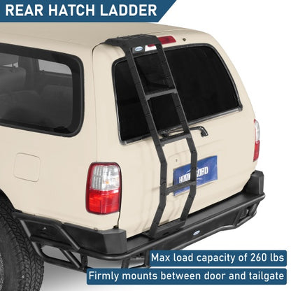 Rear Hatch Ladder For 1996-2002 Toyota 4Runner w/o Factory Rear Spoiler - Ultralisk4x4