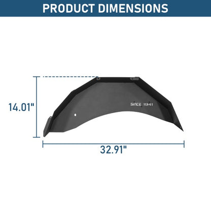 Rear Inner Fender Liners For 1987-1995 Jeep Wrangler YJ - Ultralisk4x4