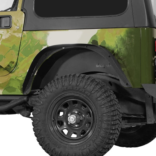 Rear Inner Fender Liners For 1987-1995 Jeep Wrangler YJ - Ultralisk4x4
