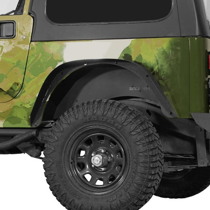 Rear Inner Fender Liners For 1987-1995 Jeep Wrangler YJ - Ultralisk4x4