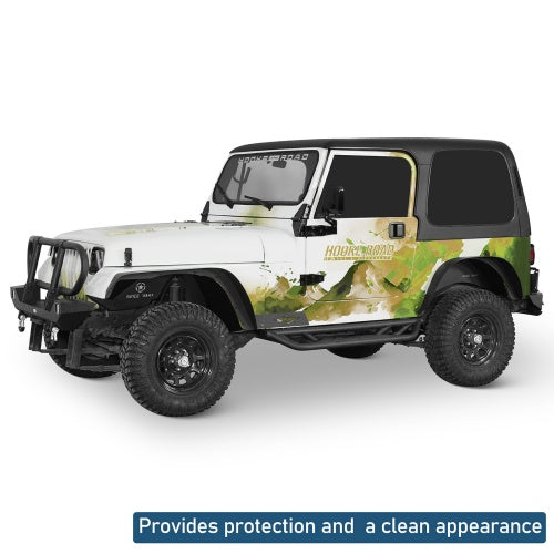 Rear Inner Fender Liners For 1987-1995 Jeep Wrangler YJ - Ultralisk4x4