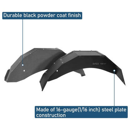 Rear Inner Fender Liners For 1987-1995 Jeep Wrangler YJ - Ultralisk4x4