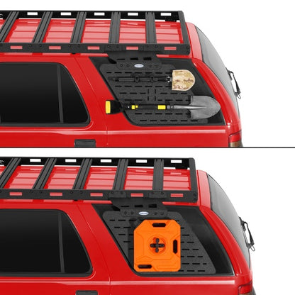 Rear Window Exterior Storage Panel Molle Panel Kit For 1995-2005 Chevy S10 Blazer 4-Door - Ultralisk4x4