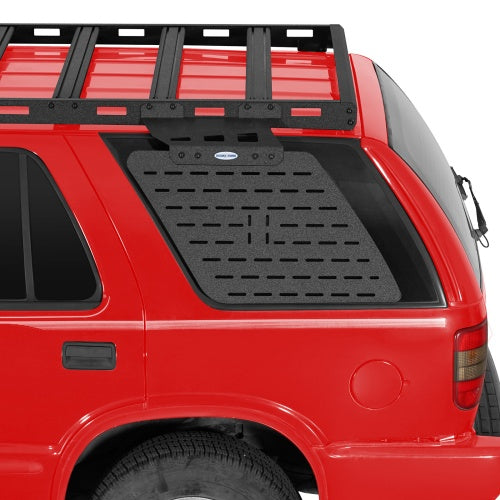Rear Window Exterior Storage Panel Molle Panel Kit For 1995-2005 Chevy S10 Blazer 4-Door - Ultralisk4x4